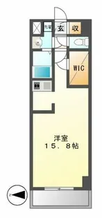 Viare storia(ヴィアーレストーリア)【402号室】の間取り