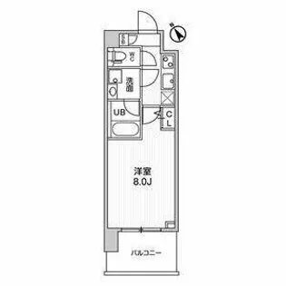 La Douceur天王寺【6階】の間取り