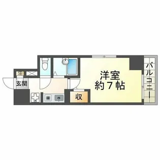 フェニックスK1【4階】の間取り