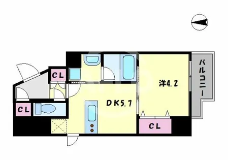 GAUDI【8階】の間取り