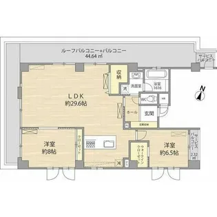 ウエストヒル御影城ノ前【4階】の間取り