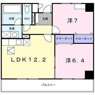 サンシャインヒル【1階】の間取り
