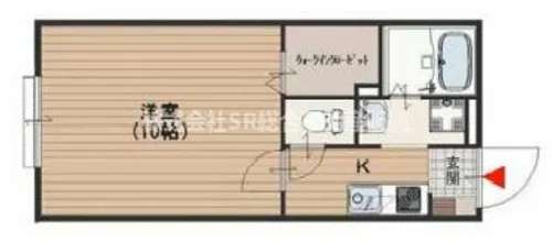イーストフラワー壱番館【1階】の間取り