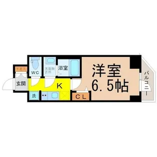 メイクス上前津Ⅲ【12階】の間取り