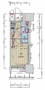 プレサンス名古屋駅ゲート【7階】の間取り