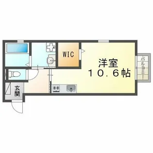 カーサドマーニ【2階】の間取り