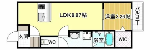 F+style高見の里2号館【3階】の間取り
