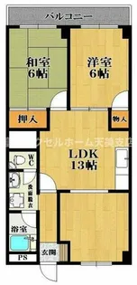 センチュリー山繁マンション【3階】の間取り