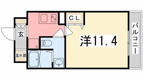 Capital.i姫路【7階】の間取り