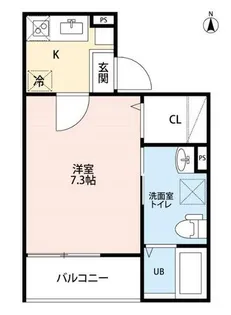 First step 絆(ファーストステップキズナ)【3階】の間取り
