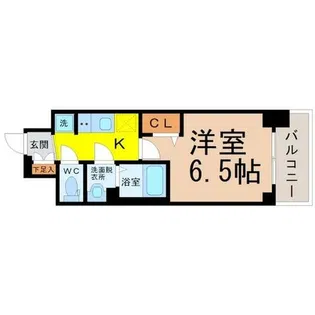 プレサンス鶴舞ファースト【14階】の間取り