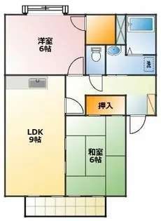 ユトリロ大岩 2【1階】の間取り