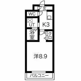 アヴァンセ・ナゴネ【1階】の間取り