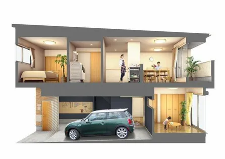 愛知県小牧市大字西之島【テラスハウス】の外観