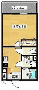 EXハイツアビコ【2階】の間取り