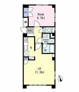 K-HOF【1階】の間取り