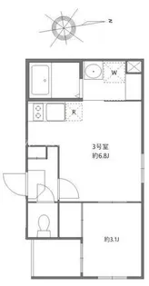 プレデンシア上住吉【3階】の間取り