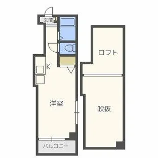ヤマトビルⅠ【2階】の間取り