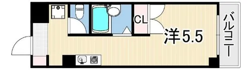 ASHIYA1555【3階】の間取り