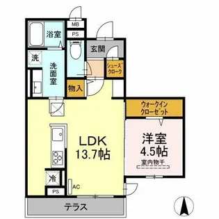 ガーデンテラスⅡ【3階】の間取り