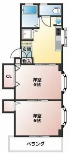 ユー・ハイツ【3階】の間取り