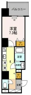エトワール阿波座【9階】の間取り