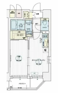 エステムコート新梅田【3階】の間取り