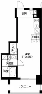 アーバネックス北浜【2階】の間取り