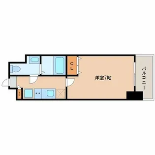 ラクラス福島野田【2階】の間取り