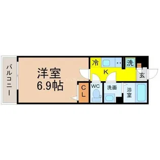 リブリ・覚王山Ⅰ【3階】の間取り