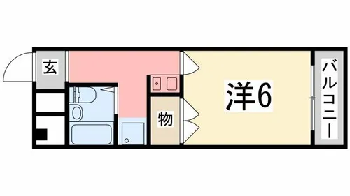 レジデンス姫路WEST【3階】の間取り