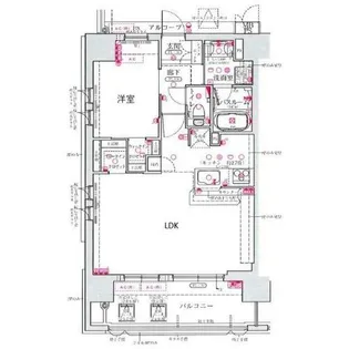 ワコーレ神戸元町I’z【6階】の間取り