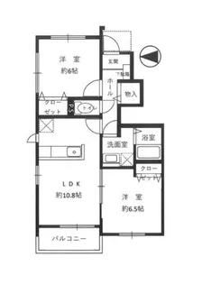 荒戎町【1階】の間取り