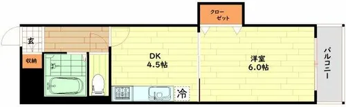 アミ前田【3階】の間取り