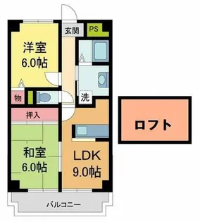 ルミエール【3階】の間取り