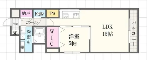 KS駅前ビル【7階】の間取り