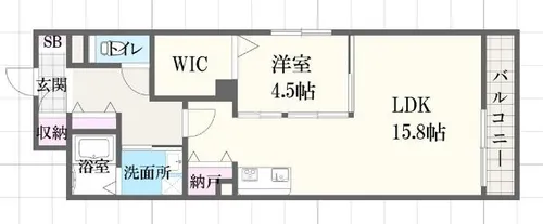 KS駅前ビル【5階】の間取り