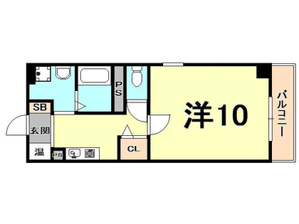 アクア西宮本町【2階】の間取り