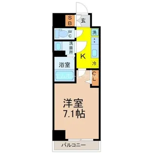 P’s imaike【3階】の間取り