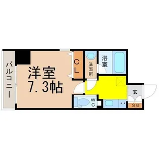 PULCHRA IMAIKE(プルクライマイケ)【13階】の間取り