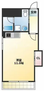 メゾンリエール【909号室】の間取り