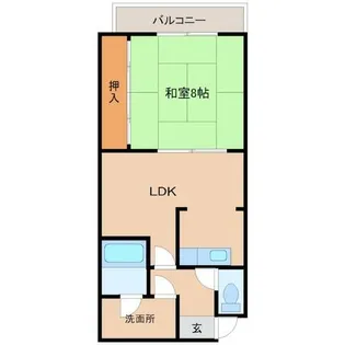 稲葉TMハイツ【5階】の間取り