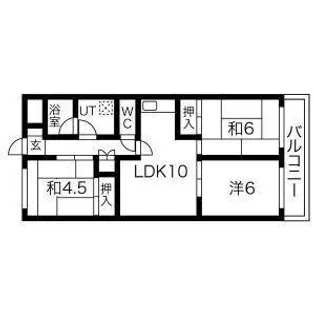 シャルムアナダ【3階】の間取り