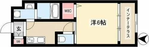 CIELUNA(シェルーナ)【1階】の間取り