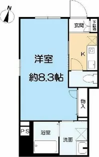 リバティハウス【1階】の間取り