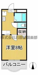 プランドゥ合川Ⅱ【310号室】の間取り