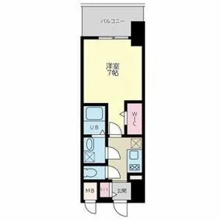 Quintet NAMBA【14階】の間取り