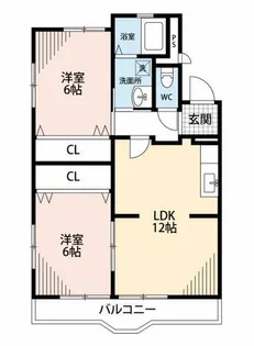 サンヒル上地【2階】の間取り