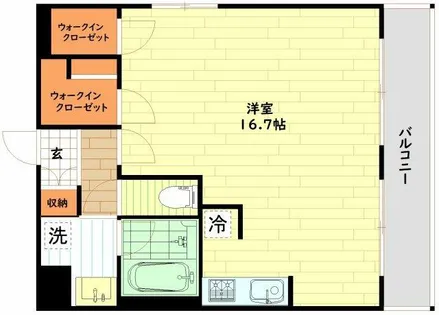 レオンコンフォート新梅田【9階】の間取り