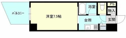メゾンエルセラーン【2階】の間取り